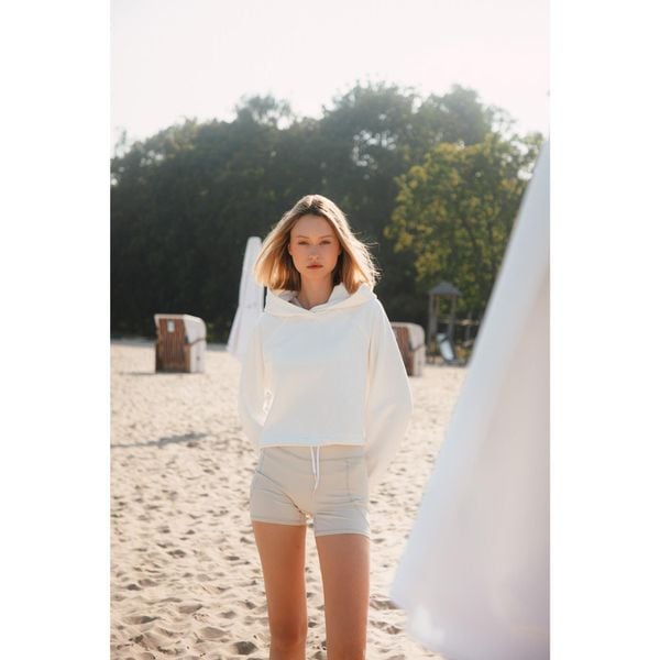 Bluza do jogi Moonholi Ivy Hoodie z kapturem. Brązowe bluzy MOONHOLI, bez wzorów, z kapturem. Za 399.00 zł.