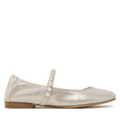 Baleriny Tamaris. Szare baleriny Tamaris, bez wzorów, bez obcasa. Za 199.99 zł.