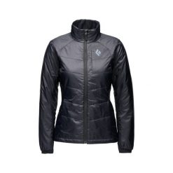 Damska kurtka puchowa Black Diamond Solution 2.0. Czarne kurtki narciarskie Black Diamond, l, bez wzorów, z puchu, bez kaptura, narciarskie. Za 851.50 zł.