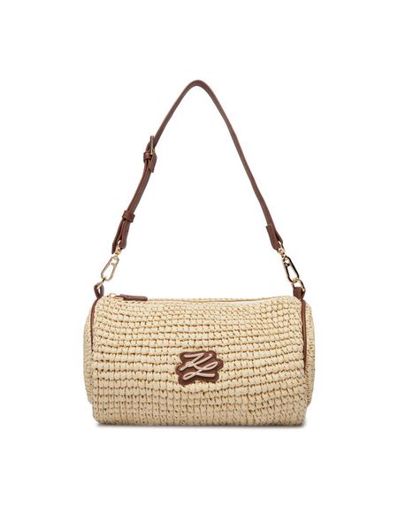 KARL LAGERFELD Torebka B1W46072 Beżowy. Brązowe torebki klasyczne KARL LAGERFELD, bez wzorów, z syntetyku, bez dodatków. Za 779.99 zł.