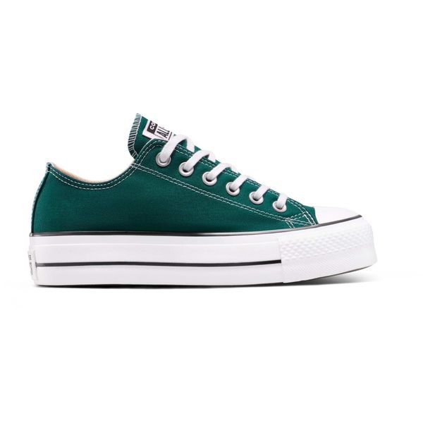 Buty sportowe Converse Chuck Taylor As Lift. Zielone obuwie sportowe Converse, bez zapięcia, na fitness i siłownię. Za 590.00 zł.