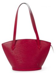 Louis Vuitton Torebka "St-Jacques PM" w kolorze czerwonym - 23 x 24 x 10 cm rozmiar: onesize. Czerwone torby na ramię Louis Vuitton, bez wzorów, z materiału, na ramię, bez dodatków. Za 2,675.99 zł.