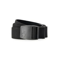 Pasek do spodni Fjallraven Trekking Belt - black. Czarne spodnie sportowe Fjällräven, bez wzorów, trekkingowe. Za 149.99 zł.