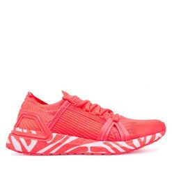Buty do biegania adidas. Czerwone obuwie sportowe Adidas, bez zapięcia, do biegania. Za 609.99 zł.