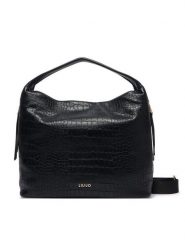 Liu Jo Torebka AF6057 ES042 Czarny. Czarne shopper Liu Jo, bez wzorów, ze skóry, bez dodatków. Za 679.99 zł.