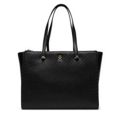 Torebka Tommy Hilfiger. Czarne shopper TOMMY HILFIGER, bez wzorów, bez dodatków. Za 489.99 zł.