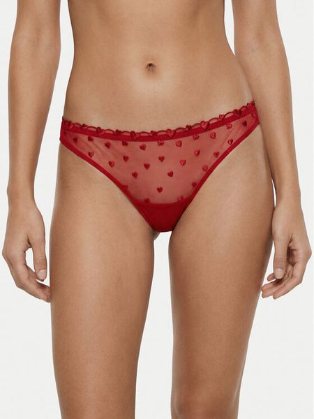 Guess Figi klasyczne O6RE05 KC600 Czerwony. Czerwone figi Guess, l, z aplikacjami, z syntetyku. Za 102.99 zł.