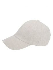 MOSS COPENHAGEN Czapka w kolorze kremowym rozmiar: onesize. Brązowe czapki Moss Copenhagen, bez wzorów. Za 132.05 zł.