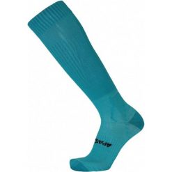 Skarpety sportowe - Skuteczne - Skarpety kompresyjne. Niebieskie skarpety APASOX, bez wzorów, z lycry. Za 150.95 zł.