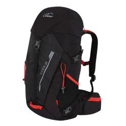 Plecak Eiger 28L Czarno-Czerwony dla Poszukiwaczy Przygód. Czarne plecaki EIGER, bez wzorów. Za 290.99 zł.