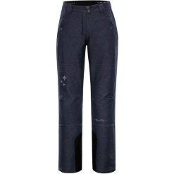 Damskie Spodnie Softshell Alpine Pro Karia 4 - Wodoodporne. Zielone spodnie dresowe Alpine Pro, bez wzorów, z softshellu. Za 198.99 zł.