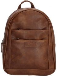 Beagles Plecak "Murcia" w kolorze jasnobrązowym - 24 x 30 x 3 cm rozmiar: onesize. Brązowe plecaki Beagles, bez wzorów, z materiału. Za 87.95 zł.