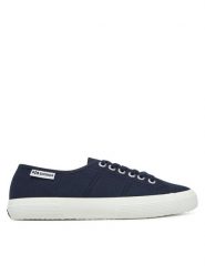 Superga Tenisówki 3750 LEGGERA S7151EW Granatowy. Niebieskie trampki Superga, bez wzorów, z materiału, bez zapięcia. Za 209.99 zł.