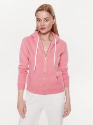 Polo Ralph Lauren Bluza 211891559015 Różowy Regular Fit. Czerwone bluzy Polo Ralph Lauren, xs, bez wzorów, z bawełny, bez kaptura. Za 699.99 zł.