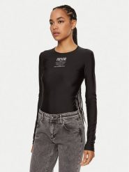 Versace Jeans Couture Body 77HAM221 J0148 Czarny Slim Fit. Czarne body Versace Jeans Couture, bez wzorów, z jeansu. Za 339.99 zł.