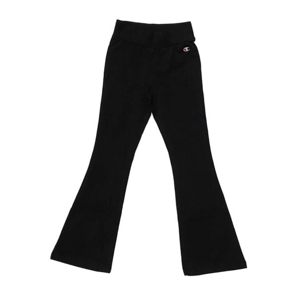 Spodnie damskie Champion Flare. Czarne spodnie dresowe Champion, bez wzorów. Za 109.09 zł.