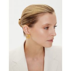 Kolczyki Elisabetta Franchi. Żółte kolczyki Elisabetta Franchi, złote. Za 609.99 zł.