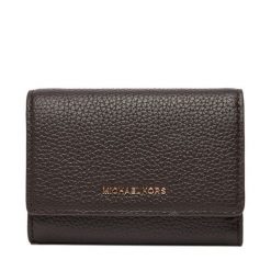 Mały Portfel Damski MICHAEL Michael Kors. Brązowe portfele MICHAEL Michael Kors, bez wzorów. Za 559.99 zł.