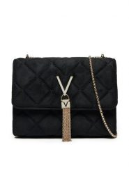 Valentino Torebka Charlotte VBS8H109 Czarny. Czarne torebki klasyczne Valentino, bez wzorów, z materiału, bez dodatków. Za 199.99 zł.