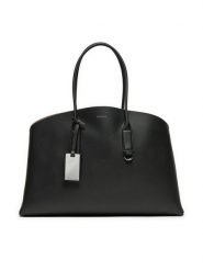 Emporio Armani Torebka EW000363 AF11933 UC001 Czarny. Czarne shopper Emporio Armani, bez wzorów, ze skóry, bez dodatków. Za 1,719.00 zł.