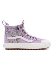 Vans Skórzane sneakersy "SK8-Hi DR MTE-2" w kolorze fioletowym rozmiar: 37. Różowe trampki Vans, bez wzorów, za kostkę, bez zapięcia. Za 300.95 zł.