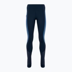 Legginsy damskie CMP Tight. Niebieskie legginsy CMP, s, bez wzorów. Za 149.99 zł.