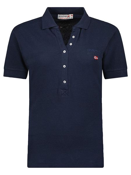 Geographical Norway Koszulka polo "Kelodie" w kolorze granatowym rozmiar: XXL. Niebieskie koszulki polo Geographical Norway, xxl, bez wzorów, bez kołnierzyka, bez ramiączek. Za 91.34 zł.
