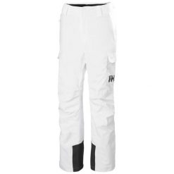 Damskie spodnie narciarskie z kieszeniami cargo Helly Hansen Switch. Białe spodnie narciarskie Helly Hansen, l, bez wzorów, z poliesteru, narciarskie, primaloft. Za 765.00 zł.
