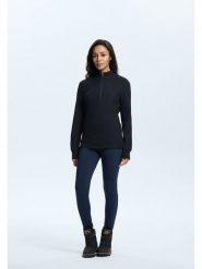 LUHTA Koszulka "Hailuoto" w kolorze czarnym rozmiar: M. Czarne bluzki Luhta, m, bez wzorów, bez kołnierzyka, bez ramiączek. Za 147.91 zł.