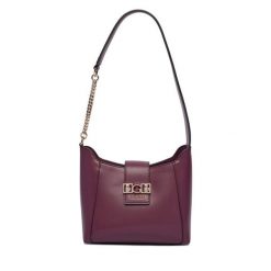Torebka Guess. Fioletowe torebki klasyczne Guess, z aplikacjami, bez dodatków. Za 589.99 zł.