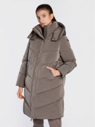 Calvin Klein Płaszcz zimowy K20K204690 Beżowy Regular Fit. Brązowe płaszcze Calvin Klein, na zimę, xs, bez wzorów, z syntetyku, bez kaptura. Za 1,049.00 zł.