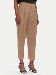 ACCESS FASHION Spodnie materiałowe 53-5025-235 Brązowy Regular Fit. Brązowe spodnie materiałowe ACCESS FASHION, bez wzorów, z lyocellu. Za 379.99 zł.