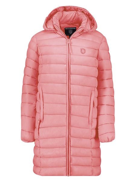 Canadian Peak Płaszcz pikowany "Akitaleak" w kolorze jasnoróżowym rozmiar: M. Różowe płaszcze Canadian Peak, m, bez wzorów, bez kaptura. Za 186.63 zł.