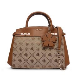 Torebka Guess. Brązowe torebki klasyczne Guess, z aplikacjami, bez dodatków. Za 679.99 zł.