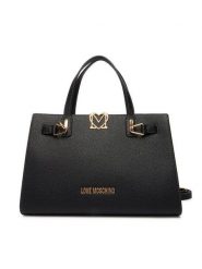 LOVE MOSCHINO Torebka JC4126PP1OLM0000 Czarny. Czarne torebki klasyczne Love Moschino, bez wzorów, ze skóry, bez dodatków. Za 1,009.00 zł.
