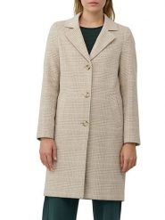 S.Oliver Płaszcz przejściowy w kolorze beżowym rozmiar: 40. Brązowe płaszcze S.Oliver, s, bez wzorów, bez kaptura. Za 252.99 zł.