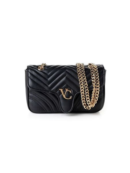 Vince Camuto Torebka w kolorze czarnym - 23 x 15 x 7 cm rozmiar: onesize. Czarne torby na ramię Vince Camuto, bez wzorów, z materiału, na ramię, bez dodatków. Za 151.90 zł.