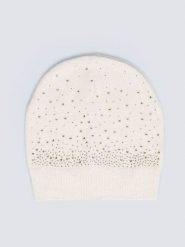 BIG STAR Czapka w kolorze kremowym rozmiar: onesize. Brązowe czapki Big Star, bez wzorów, z materiału. Za 47.99 zł.