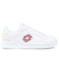 Buty damskie sportowe trampki Lotto JAMBOL. Białe obuwie sportowe Lotto, bez zapięcia, trekkingowe. Za 139.00 zł.