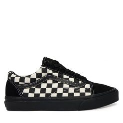 Tenisówki Vans. Czarne trampki Vans, bez wzorów, bez zapięcia. Za 399.99 zł.