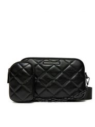 Aldo Torebka Evelia 13863714 Czarny. Czarne listonoszki Aldo, bez wzorów, ze skóry, bez dodatków. Za 129.99 zł.