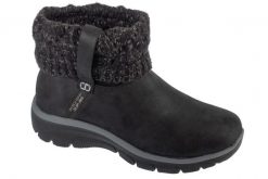 Buty zimowe damskie, Easy Going - Cozy Weather 2. Czarne trekkingi Skechers, z materiału, trekkingowe. Za 319.99 zł.