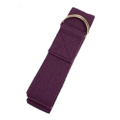 Pasek do jogi Yogi Yogini. Fioletowe paski YOGI & YOGINI, bez wzorów, sportowe. Za 24.99 zł.