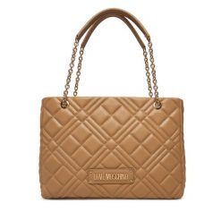 Torebka LOVE MOSCHINO. Brązowe torebki klasyczne Love Moschino, bez wzorów, bez dodatków. Za 1,019.00 zł.