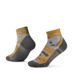 Skarpety turystyczne Buff Merino LIghtweight Quarter Sock LWQ2. Brązowe skarpety Buff, bez wzorów, z elastanu. Za 126.49 zł.