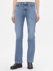 Tommy Hilfiger Jeansy Bootcut Rw Mel WW0WW40619 Niebieski Slim Fit. Niebieskie jeansy TOMMY HILFIGER, bez wzorów. Za 299.99 zł.