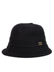 TWINSET Kapelusz 251TA4300 Czarny. Czarne kapelusze Twinset, bez wzorów, z materiału. Za 239.99 zł.