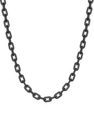 Liebeskind Naszyjnik - dł. 45 cm rozmiar: onesize. Czarne naszyjniki Liebeskind, ze stali. Za 215.21 zł.
