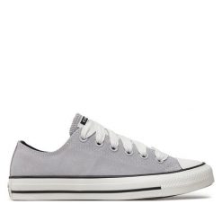 Trampki Converse. Szare trampki Converse, bez wzorów, bez zapięcia. Za 219.99 zł.