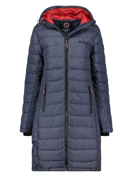 Canadian Peak Płaszcz pikowany w kolorze granatowym rozmiar: S. Niebieskie płaszcze Canadian Peak, s, bez wzorów, bez kaptura. Za 225.70 zł.